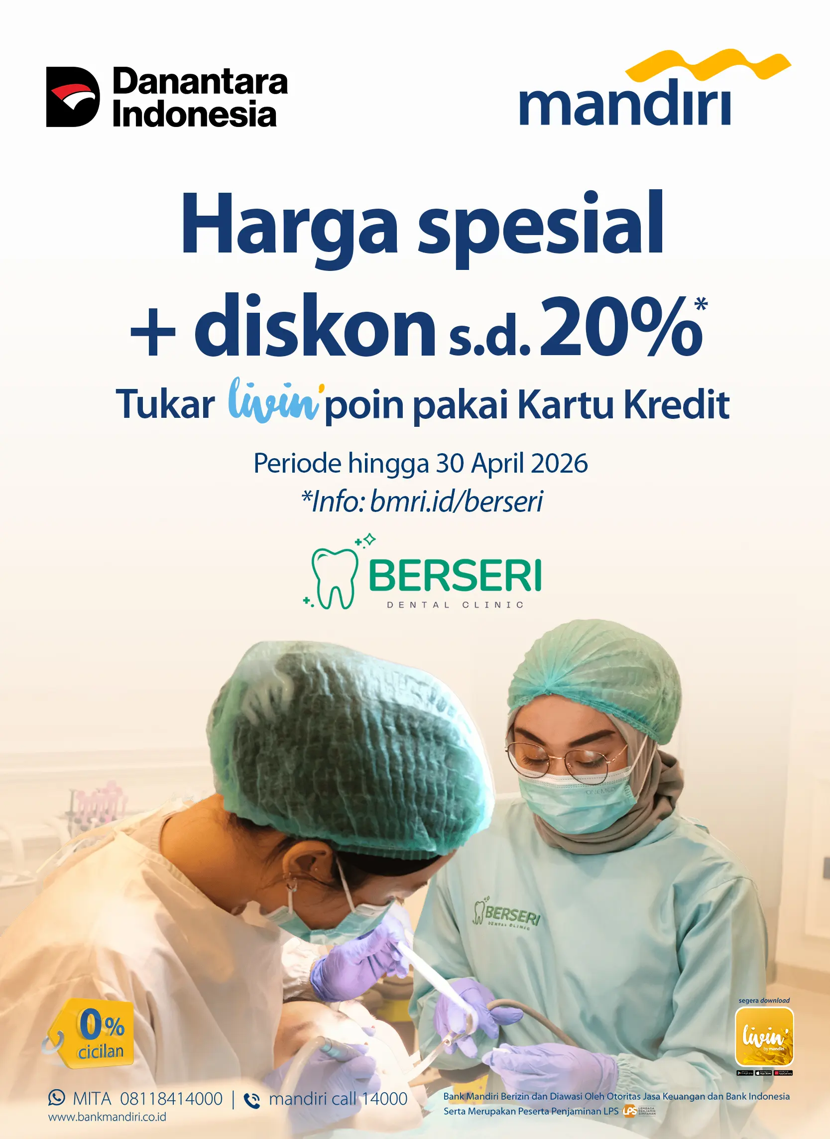 Read more about the article Promo Bank Mandiri Cicilan 0%