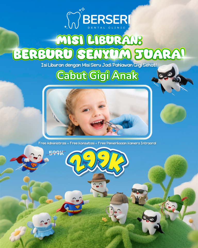 Promo Cabut Gigi anak - Juni