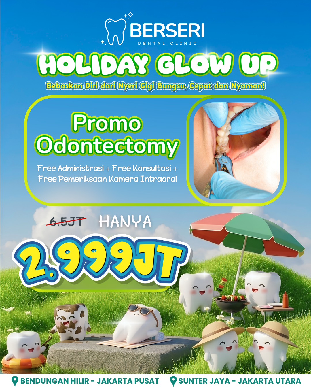 You are currently viewing Promo Odontectomy Berseri Clinic