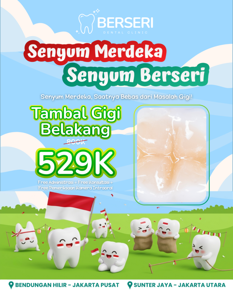 TAMBAL GIGI BELAKANG – HANYA 529K