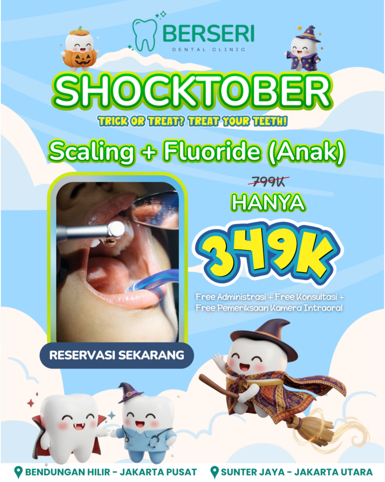 SHOCKTOBER Promo Scaling + Fluoride Anak 349K