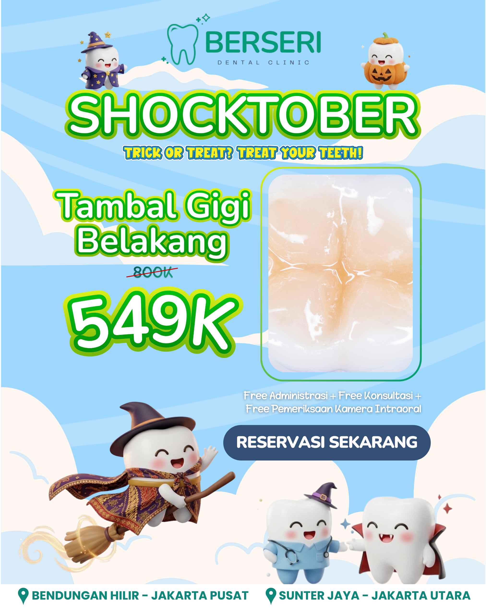Read more about the article SHOCKTOBER Promo Tambal Gigi Belakang